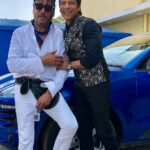 Jackie Shroff Instagram - Had a blast being there with the kids bhidu..... big hugs @singer_shaan • • • • • • #repost Had a blast with my favourite @apnabhidu #JAGGUDADA on the sets of #srgmplilchamps !! It’s going to be a supercool weekend on @zeetv