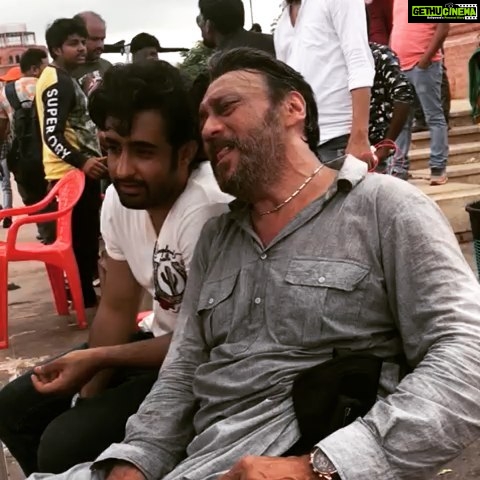 Jackie Shroff Instagram - In Lucknow with @satyajeetdubey #Prasthanam