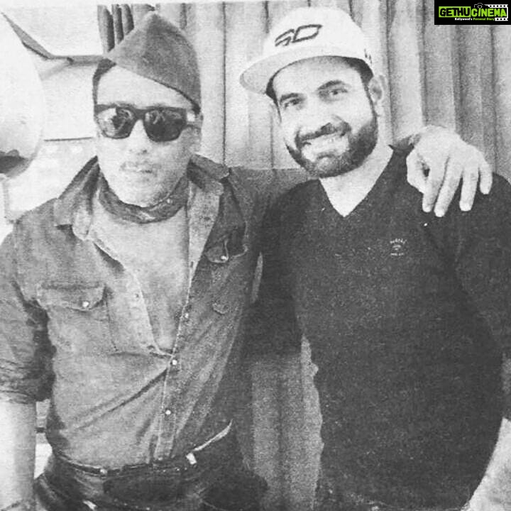 Jackie Shroff Instagram - with one of my favourite cricketers @irfanpathan_official