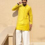 Jackky Bhagnani Instagram - 💛😎 Styled by @anshikaav Shoes by @deepakparwani