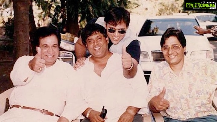 Jackky Bhagnani Instagram - Hero No.1 hits a huge milestone today, completing 25 years! I still remember every moment of the film, the lyrics of every song, every dance step, which, as a child, I would try to imitate! #VashuBhagnani #DavidDhawan @govinda_herono1 @therealkarismakapoor @ganeshacharyaa @deepshikhadeshmukh @pooja_ent #25YearsOfHeroNo1