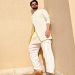 Jackky Bhagnani Instagram - 🤍✨ Styled by @anshikaav Wearing @kunalaniltanna Shoes by @deepakparwani
