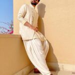 Jackky Bhagnani Instagram - 🤍✨ Styled by @anshikaav Wearing @kunalaniltanna Shoes by @deepakparwani