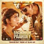 Jacqueline Fernandez Instagram – Sophie ka sapna hai magical love story!! Kya #BachchhanPaandey kar payega uski har wish puri? ❤️‍🔥❤️‍🔥

 #repost @akshaykumar
・・・
दो अलग लोग, एक ज़मीन तो दूसरा आसमान 
जब यह एक हो जाए तो होगा क्या ? 
Find out today, #BachchhanPaandey trailer out at 10.40 am. 

#SajidNadiadwala @farhadsamji @jacquelinef143 @kritisanon @arshad_warsi @nadiadwalagrandson @wardakhannadiadwala