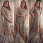 Janani Iyer Instagram - For @siimawards wearing @rehanabasheerofficial styled by @jayalakshmisundaresan Jewellery- @sonalfashion Doha
