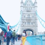 Janani Iyer Instagram - Living the London dream! #ukdiaries🇬🇧 #towerbridge #london Tower Bridge