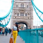 Janani Iyer Instagram - Living the London dream! #ukdiaries🇬🇧 #towerbridge #london Tower Bridge