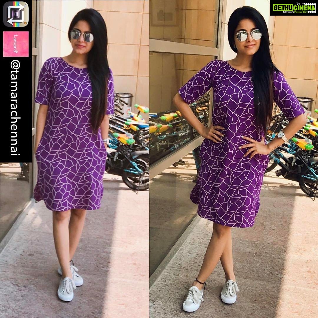Janani Iyer Instagram - Repost from @tamarachennai using @RepostRegramApp - #iifautsavam @jananiiyer airport look from @tamarachennai :D #mytravelgram