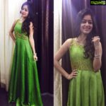 Janani Iyer Instagram - About last night! Styling- @shilpathestylist Wardrobe- @shilpavummiti Jewellery-#SurendraandCo