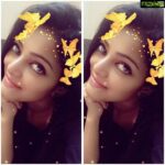 Janani Iyer Instagram - Snapchat got me like!#themfiltersthough
