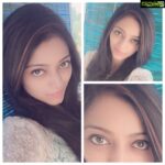 Janani Iyer Instagram - With and without Kohl!😋 #kaajal #kohleyed
