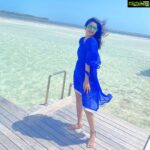 Janani Iyer Instagram - Beach more, Worry less! 🏖 🌊 Special thanks to @visitmaldives @residencemaldivesdhigurah for hosting me and my family in the midst of such uncertain times! 💯 #maldives #visitmaldives #sunnysideoflife #rediscovermaldives The Residence Maldives at Dhigurah