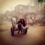 Janani Iyer Instagram - 'maattu-vandi' ride!#roadtrip#pitchavaram#memories Pitchavaram Backwater