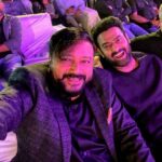 Jayaram Instagram - Celebrating this Christmas with team #radheshyam and my dear brother @actorprabhas @director_radhaa Hyderabad