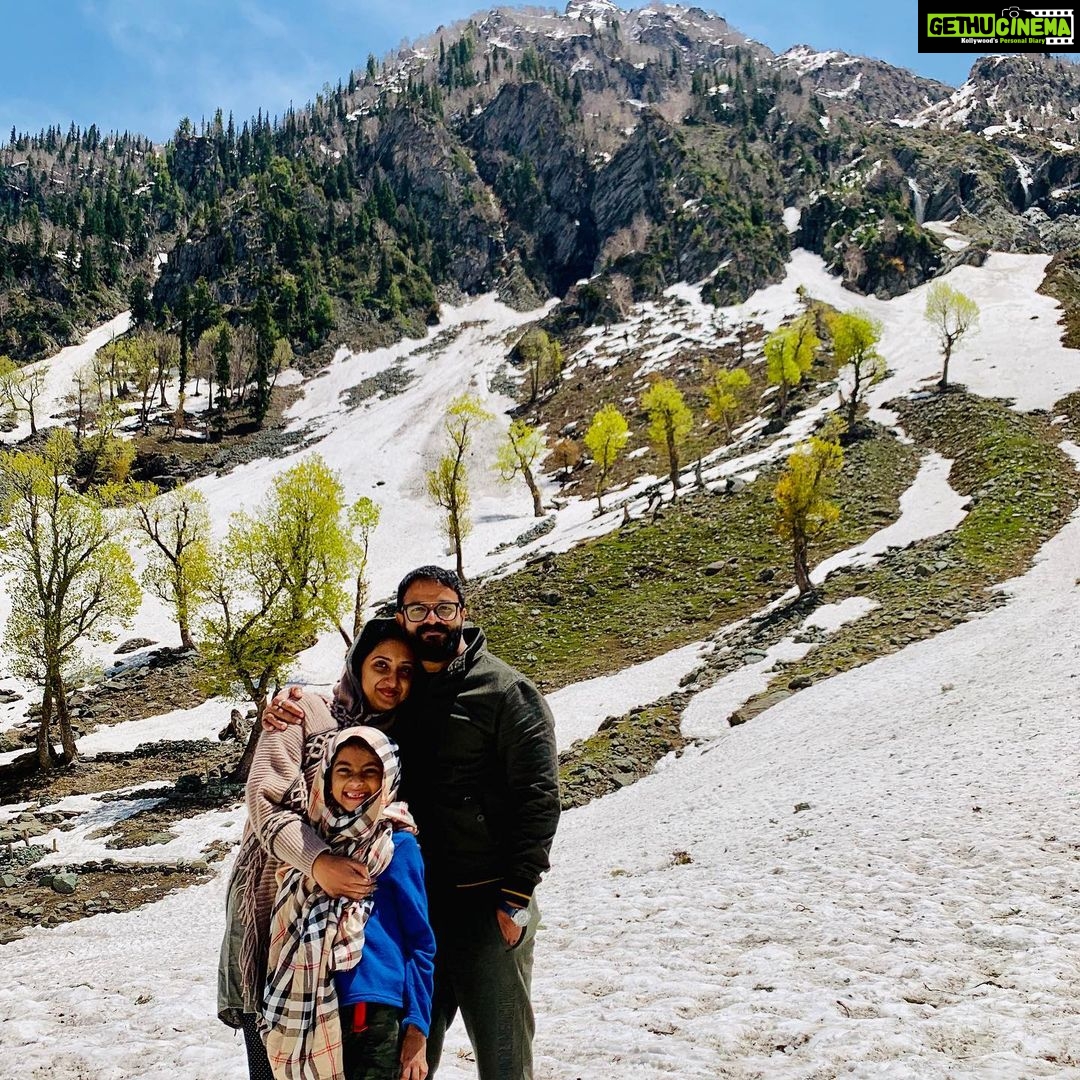 Jayasurya Instagram - in Heaven.....🤗🤗🤗 Pahalgam, Jammu & Kashmir