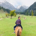 Jayasurya Instagram - in Heaven.....🤗🤗🤗 Pahalgam, Jammu & Kashmir