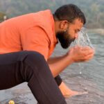 Jayasurya Instagram - Mother ganga....🤗🤗🤗 TriveniGhat Rishikesh