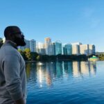 Jayasurya Instagram - morning bliss#US#orlando#lake eola park🤗🤗🤗 PC:@advaith.jayasurya