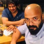 Jayasurya Instagram - "The only way to get smarter is by playing a smarter opponent" 'John Don bosco with his favorite mentalist Aathi! @mentalistaathi