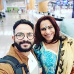 Jayasurya Instagram - Met Maalika Panikker, a dancer from Singapore (A successful Mary Kutty)