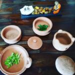 Jayasurya Instagram – അഛാ…. അമ്മാ…. വാ…ചോറും കറീം … റെഡി… “വേദയുടെ  സ്പെഷ്യൽ meals”….
Veda’s kitchen#family time#nostalgia#innocence#childhood memories