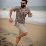 Jayasurya Instagram - Vibes n waves….. 📸 MCB @krishnaprasad4990 @niraamayawellnessretreats