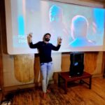 Jayasurya Instagram - Dubbing for EESHO.... @m.s.nadirshah @arunnarayan01 @badushanm @nami_tha_ MCB 📸 @arunnarayan01