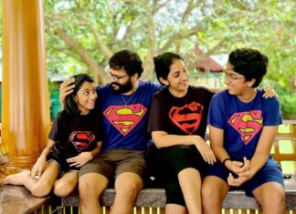 Jayasurya Instagram - Super Man Family..... @tolinsresorts 📸 @anandhuthankachan__