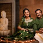 Jayasurya Instagram - Happy Diwali. keep our inner light glowing. @sarithajayasurya MCB @sharon.shyam