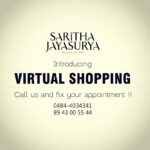 Jayasurya Instagram – Hi all😍😍😍 Lets meet Digitally !!! 

Introducing virtual shopping at our studio !!
Make a video call from anywhere in the world.
n pick ur favourite designs at the comfort of ur home ❤
Stay safe dears❤

Call us @8943005544…