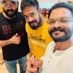 Jayasurya Instagram - Excited by how our project is taking shape! Looking forward to working with this talented duo. @tinu_pappachan @arunnarayan01 @arunnproductions