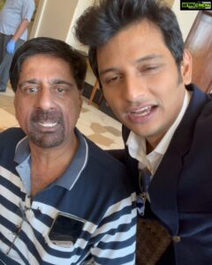 Jiiva Instagram - Happy birthday Shrikanth sir lots of love to you 
Thanks for all the positive energy! Love you sir