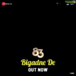 Jiiva Instagram - Yeh bhi koi umar hai kya sambhalnay ki? #BigadneDe song out now - http://bit.ly/BigadneDe 83 RELEASING IN CINEMAS ON 24TH DEC, 2021, in Hindi, Tamil, Telugu, Kannada and Malayalam. Also in 3D. #ThisIs83