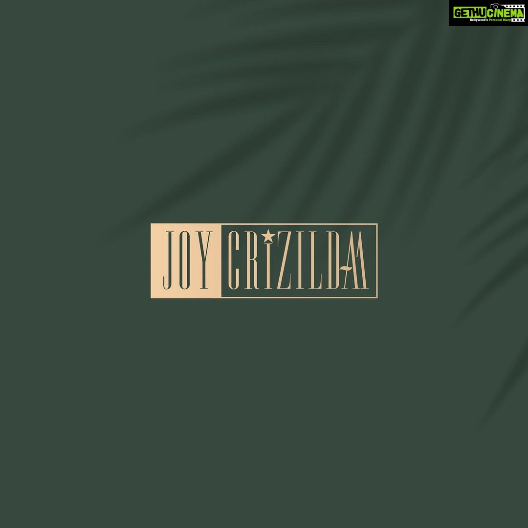 Joy Crizildaa Instagram - Here it is ✨ Logo of my new venture #Joycrizildaa Thank you darling akka @pritha10hari for launching it ❤️ And thank you @arunkumar.psd for the logo design 🙏🏻✨