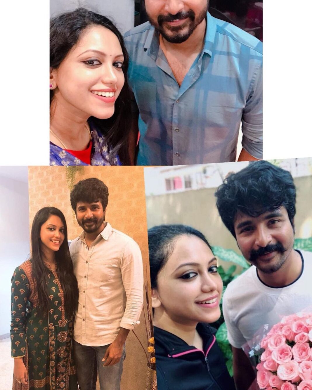 Joy Crizildaa Instagram - Happy happy birthday to my Nanban @sivakarthikeyan ✨⭐️❤️💗🤩😍 you deserve only the best ❤️ #friendslikefamily #bff #nanbanforlife❤️ #happybirthdaysivakarthikeyan