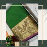 Joy Crizildaa Instagram - Soft silk 💚 To place an order Kindly DM ! ❤️ Disclaimer : color may appear slightly different due to photography No exchange or return Unpacking video must for any sort of damage complaints Threads here and there, missing threads are not considered as damage as they are the result in hand woven sarees. #joycrizildaa #joycrizildaasarees #handloom #onlineshopping #traditionalsaree #sareelove #sareefashion #chennaisaree #indianwear #sari #fancysarees #iwearhandloom #sareelovers #sareecollections #sareeindia