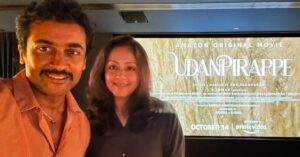 Jyothika Instagram - Let’s make our bond stronger! 
#HappyDussehra
#HappyVijayadashami

Watch #UdanpirappeOnPrime with your family now @primevideoin
#Jo50
 
@actorsuriya @erasaravanan @sasikumardir @thondankani @immancomposer @soorimuthuchamy @rajsekarpandian @2d_entertainment @kalaiyarasananbu @ktsidhaarth @nivedhithaa_sathish @sija_rose_george @r.velraj.isc @livingstonruben #MujiburRahman @poornima_ramaswamy @kabilanchelliah @thanga_18 @proyuvraaj @sonymusic_south