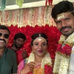 Kaali Venkat Instagram – #happymarriedlife #Ashokveerappan #priyavathi #love #marriage #friends