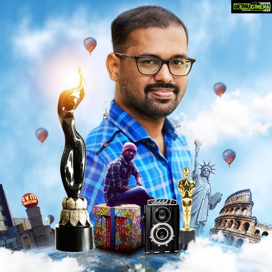 Kaali Venkat Instagram - #happybirthday #director #Ramkumar #Mundasupatti #Ratsasan