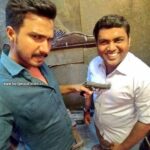 Kaali Venkat Instagram - #ratsasan #shooting #spot #fun #selfie