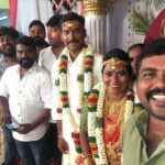 Kaali Venkat Instagram - #happymarriedlife #Ushakrishnan #muthukumaran