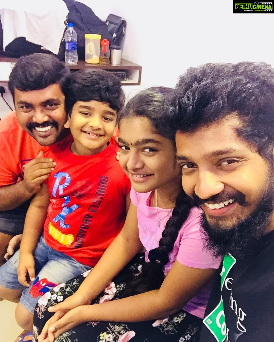Kaali Venkat Instagram - #shooting spot #selfie #Yuthanbalaji #Abi #Santhosh #kaali #untitled #project #fun #chennai