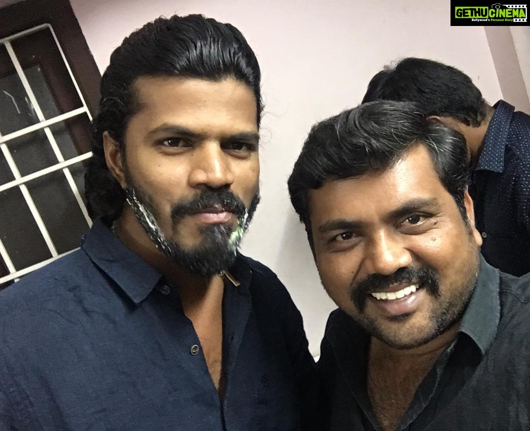 Kaali Venkat Instagram - #happybirthday machan 💐#Ashokveerappan