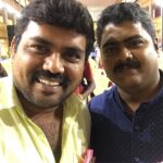 Kaali Venkat Instagram - என் அபிமான ஓவியர் இளையராஜா அவர்களுடன் #selfie #painting #chennai #school function #chiefguest