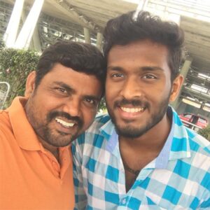 Kaali Venkat Instagram - #morning #shooting @teejaymelody #selfie #fun #chennai
