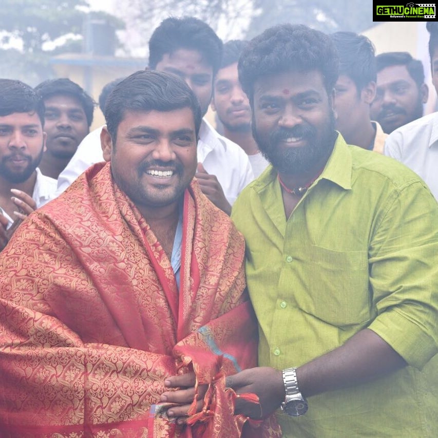 Kaali Venkat Instagram - #Mersal #100dayscelebration with #thalapathy fans
