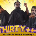 Kaali Venkat Instagram - Vaazhthukkal team 💐Thirty plus web series promo | a tale of three donkeys | #VISMAXMEDIA youtu.be/qm52zog0Mxg #kaali_venkat #vismaxmedia #thirty_plus