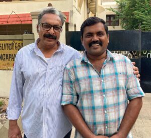 Kaali Venkat Instagram - மனமுவந்து,தாமாக முன்வந்து,கலைஞனை பாராட்டும் கலைஞர்கள் உள்ளமட்டும் கலை நிலைத்திருக்கும்,பாராட்டுக்களுக்கு அன்பும் நன்றியும் #நாசர் சார் ❤️😍🙏🏾 #SarpattaParamparai