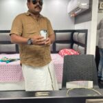 Kaali Venkat Instagram - #summer #starts #veshti #mirrorselfie #coolers #shooting