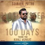 Kaali Venkat Instagram - For believing in Maara from the very beginning till the end, no one could've done it better! Thank you @kaaliactor!! #100DaysOfSooraraiPottru🔥 @Suriya_offl #SudhaKongara @rajsekarpandian @gvprakash @nikethbommi @Aparnabala2 @editorsuriya @jacki_art @deepakbhojraj @thanga18